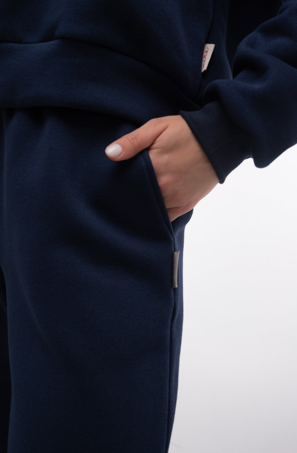 Mėlynas laisvalaikio kostiumėlis